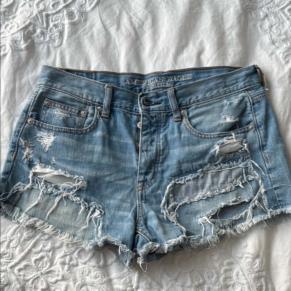 American Eagle Outfitters Hi-Rise Festival Jean Shorts